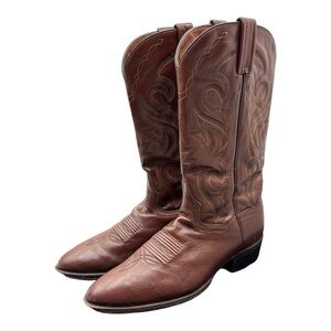 Dan Post Cowboy Boots – Style DP2111R – Men’s 9.5 EW – Leather – Made in Mexico